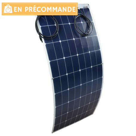 STATION D'ÉNERGIE PORTATIVE IZYWATT 1500Wh + panneau solaire semi-rigide  120W Sunpower