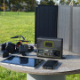Pack station d'énergie portative IZYWATT 150 et panneau solaire 30W