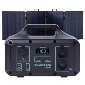 Pack générateur solaire IZYWATT 800 et panneau solaire 200W