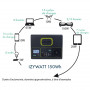 copy of Pack station d'énergie portative IZYWATT 150 et panneau solaire 30W