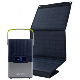 Pack station d'énergie portative IZYWATT 250 et panneau solaire 30W