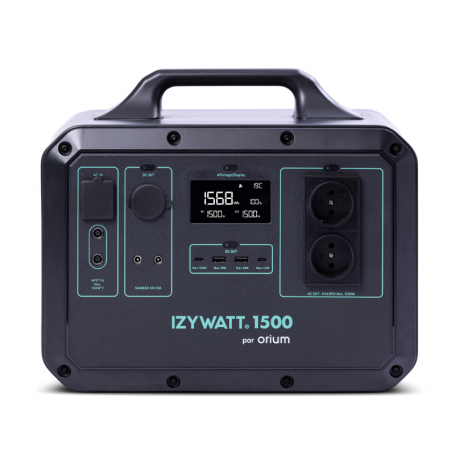 Station électrique portable LFP IZYWATT 1500