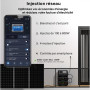 Station électrique portable IZYWATT.eco 2048Wh / 2200W + fonction injection réseau réglable 0-800W
