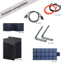 Station électrique portable IZYWATT.eco 2048Wh / 2200W + fonction injection réseau réglable 0-800W