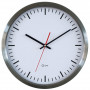 Horloge inox gare Ø 35 cm