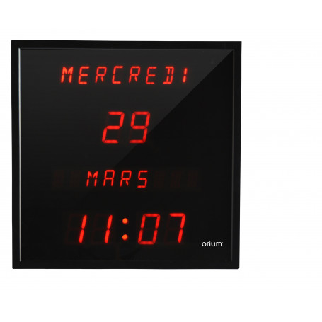 Horloge à date digitale Noticia