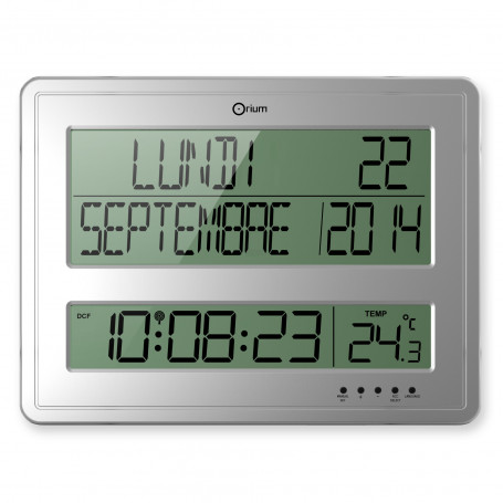 Horloge digitale calendrier radio-contrôlée Titan