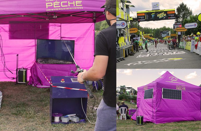 les stations d'énergie izywatt au tour de france