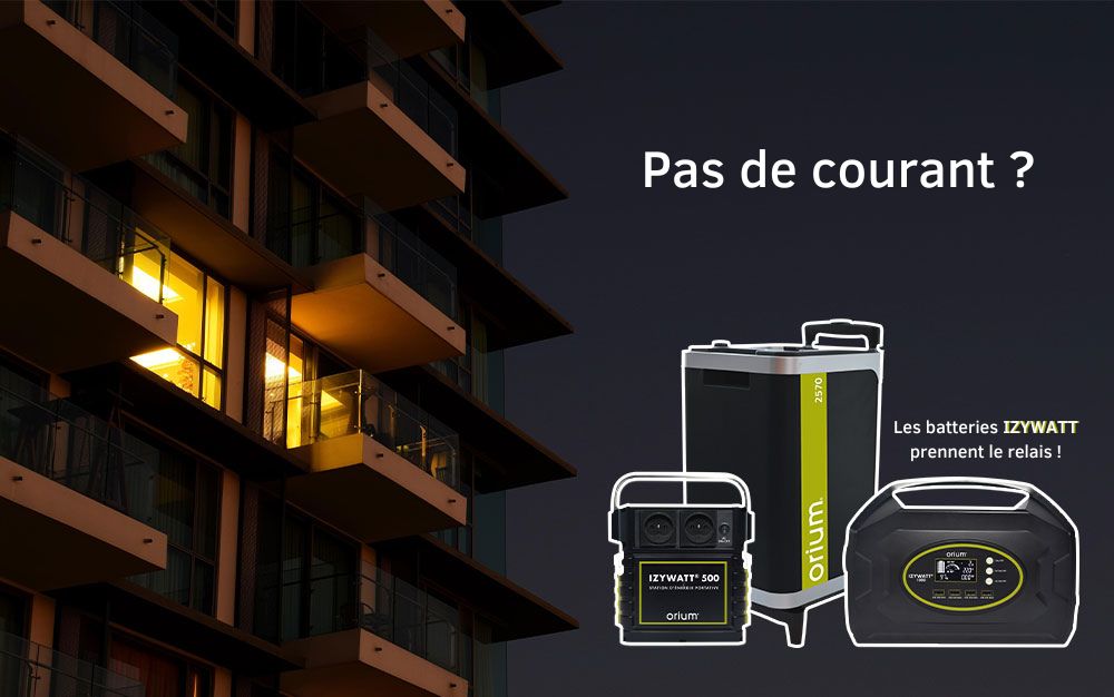 Coupures de courant Optez pour une batterie solaire de secours