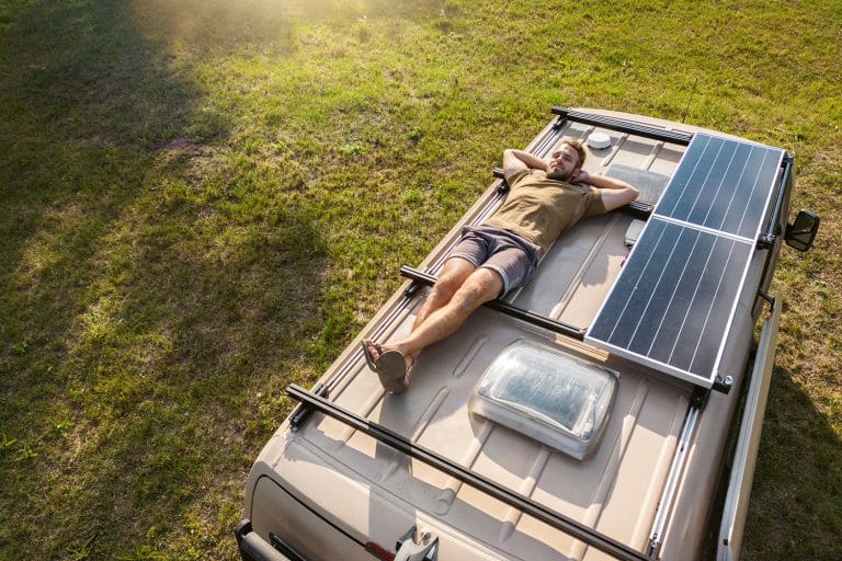 camping car panneau solaire