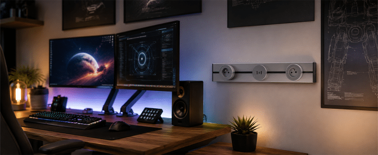 Rail électrique Orium bureau